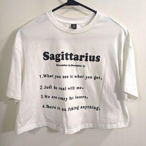 🌕 SHEIN Sagittarius crop top